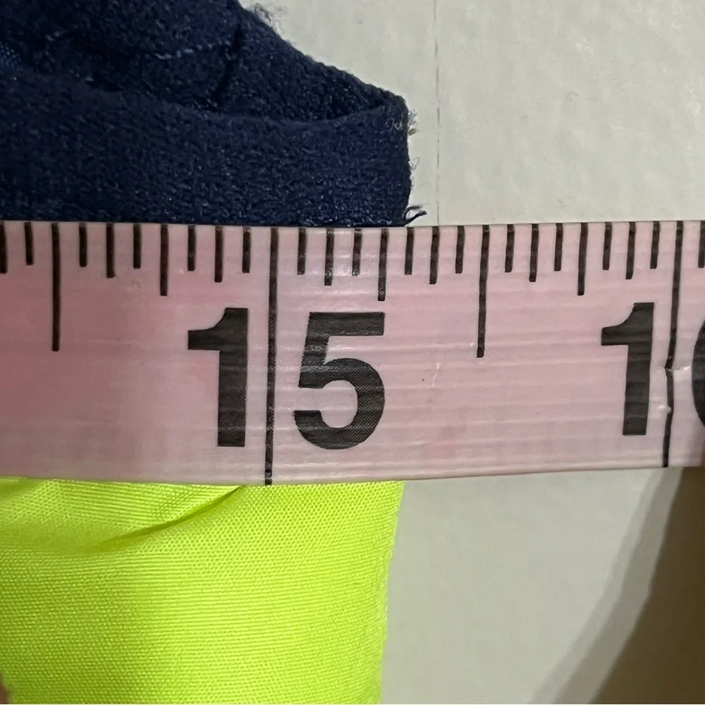 Boys Spyder Neon Yellow & Blue Puffer Vest Size 4T Winter‎ Outdoors Casual